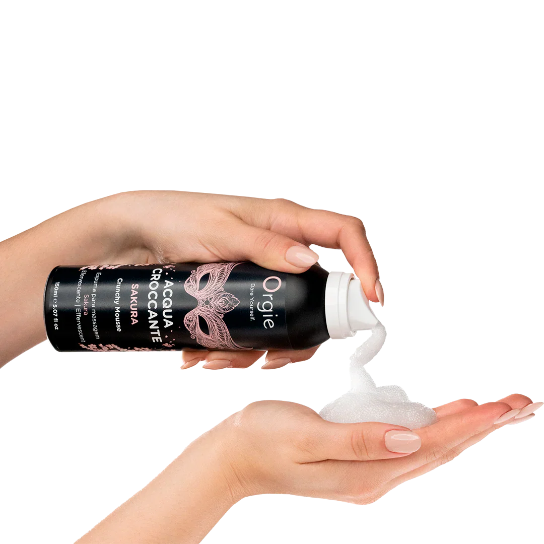 Orgie ACQUA CROCCANTE – Mousse efervescente para masaje corporal (4 aromas)