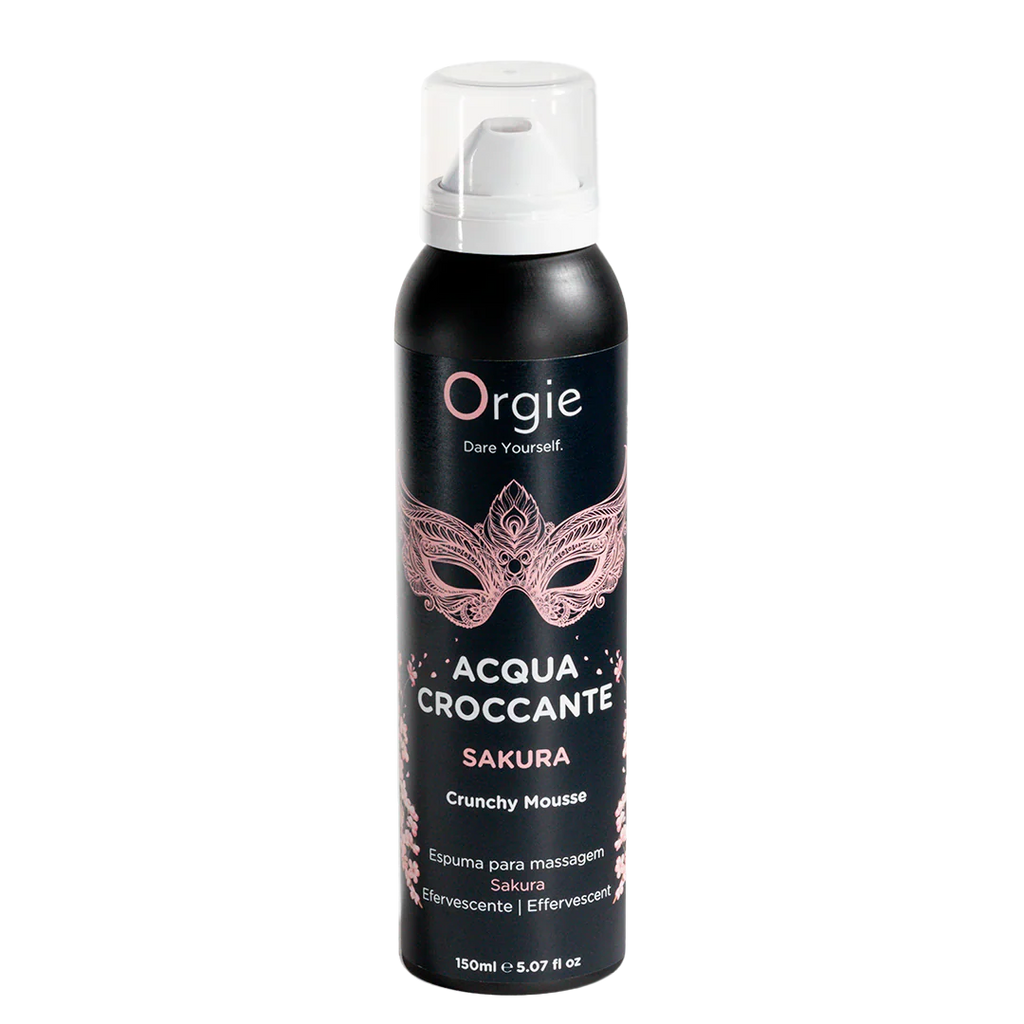 Orgie ACQUA CROCCANTE – Mousse efervescente para masaje corporal (4 aromas)