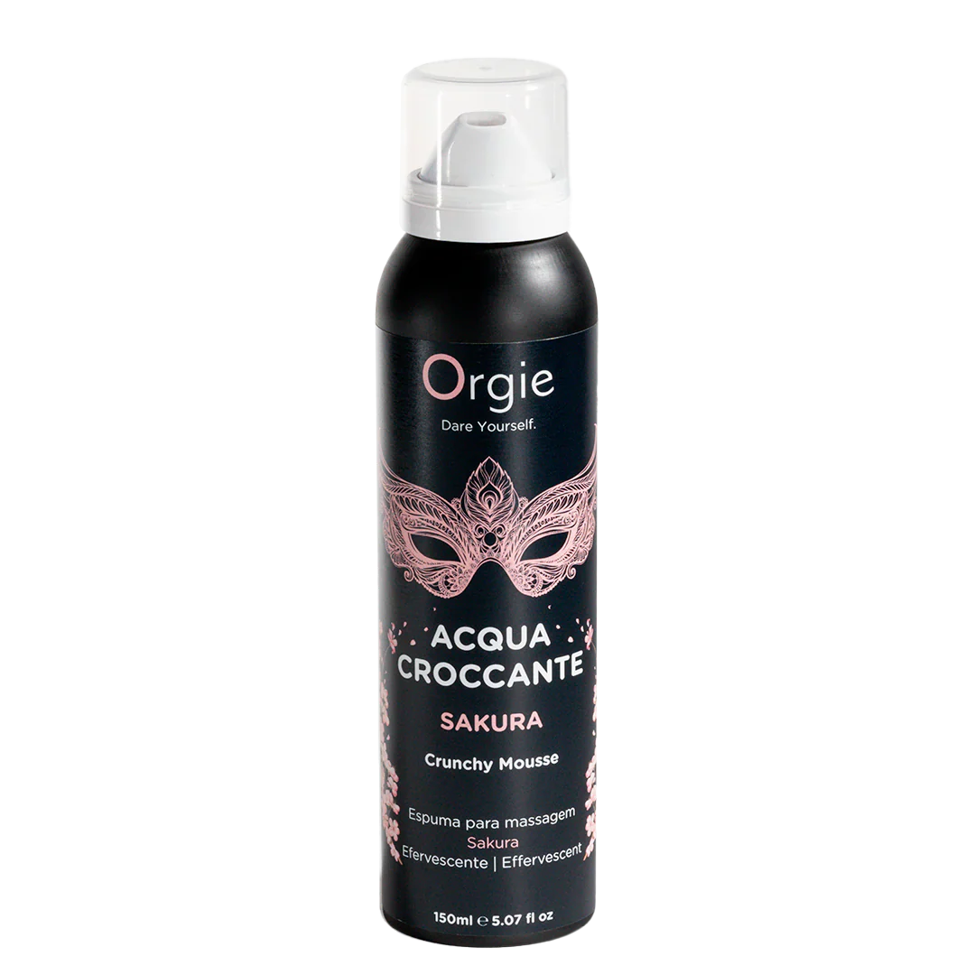 Orgie ACQUA CROCCANTE – Mousse efervescente para masaje corporal (4 aromas)