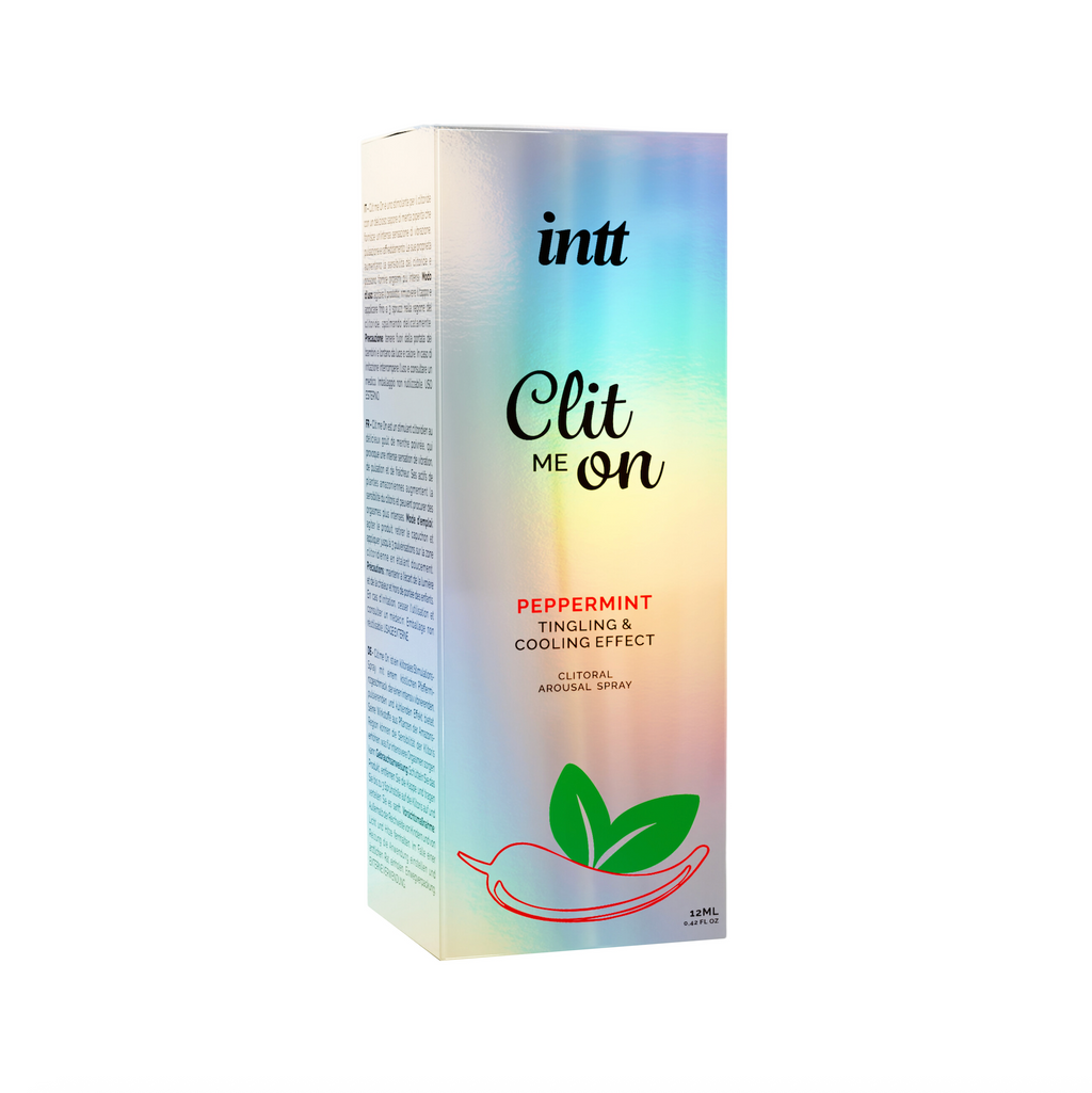INTT | Clit Me On Spray para la excitación del clítoris – 12 ml (Menta/Frutos rojos)
