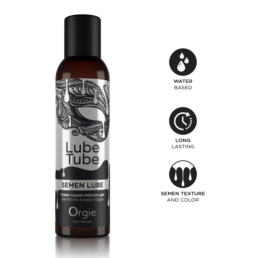 Orgie LUBE TUBE – Semen Lube & Human Lube Intimate Gels