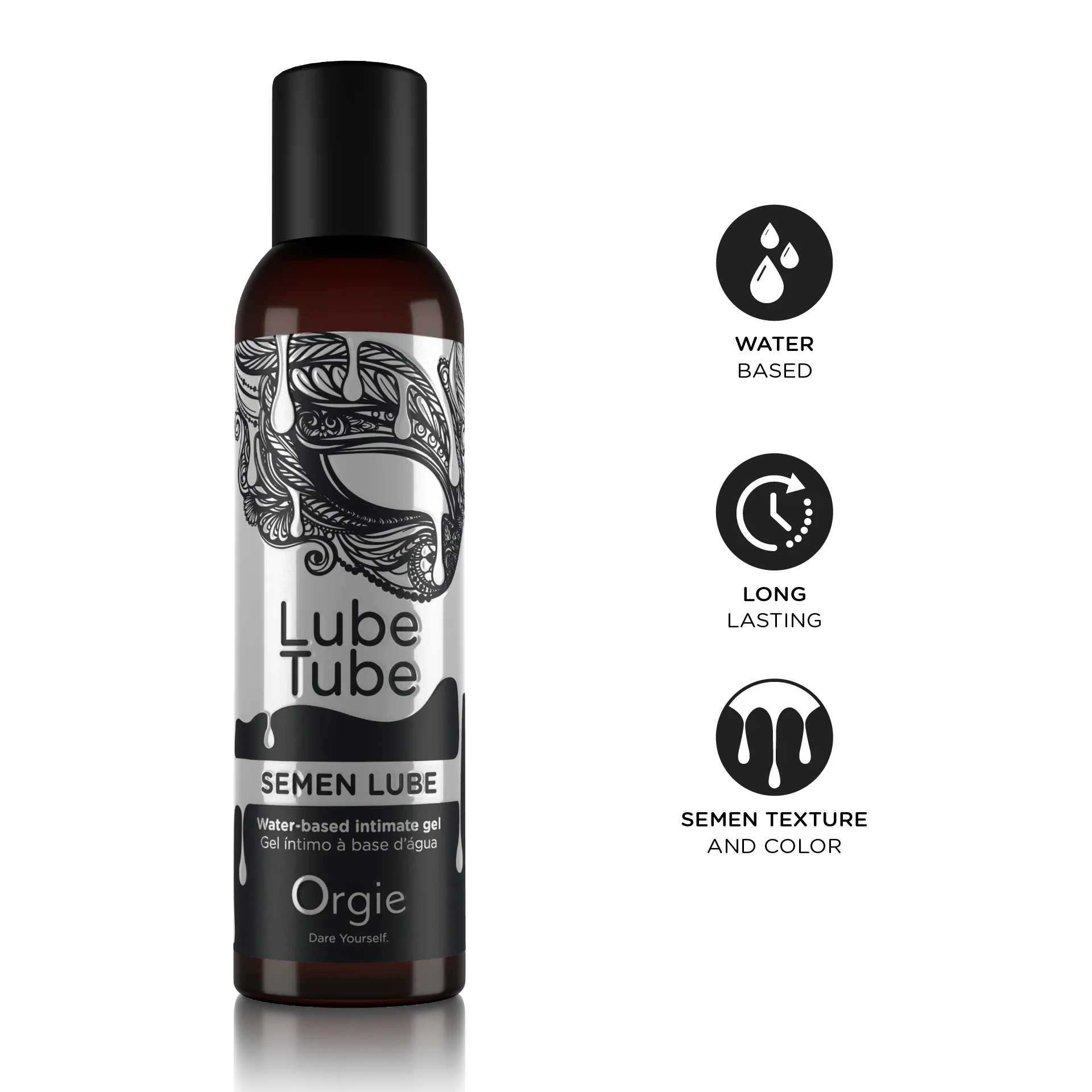 Orgie LUBE TUBE – Geles íntimos lubricantes para semen y humanos