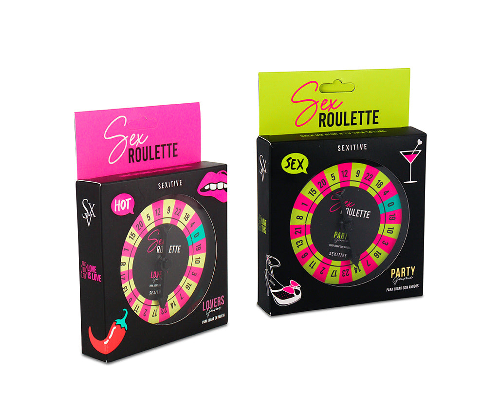 Sexitive – Juegos de Ruleta Sexual 🎡 – Edición Fiesta y Amantes