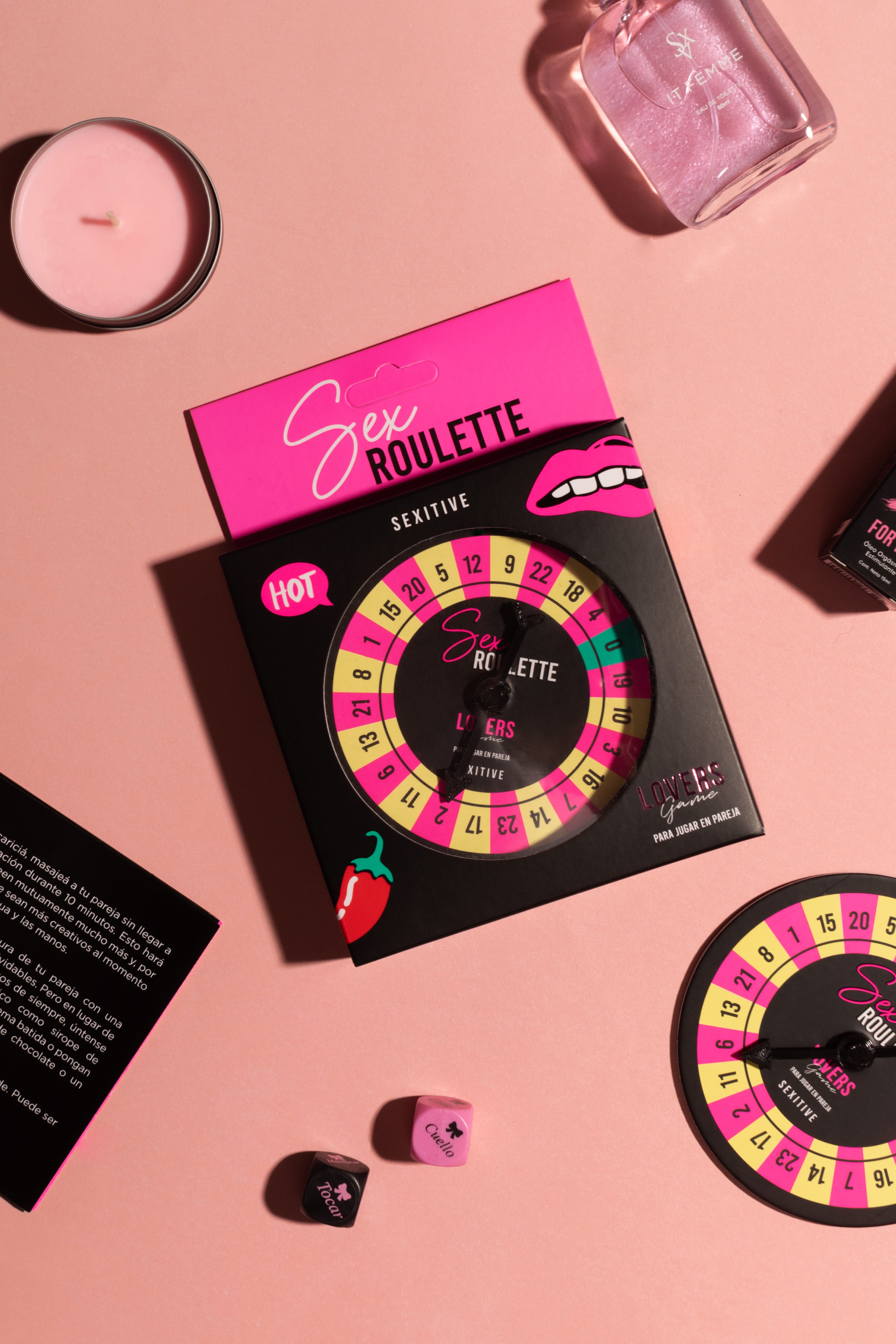 Sexitive – Juegos de Ruleta Sexual 🎡 – Edición Fiesta y Amantes
