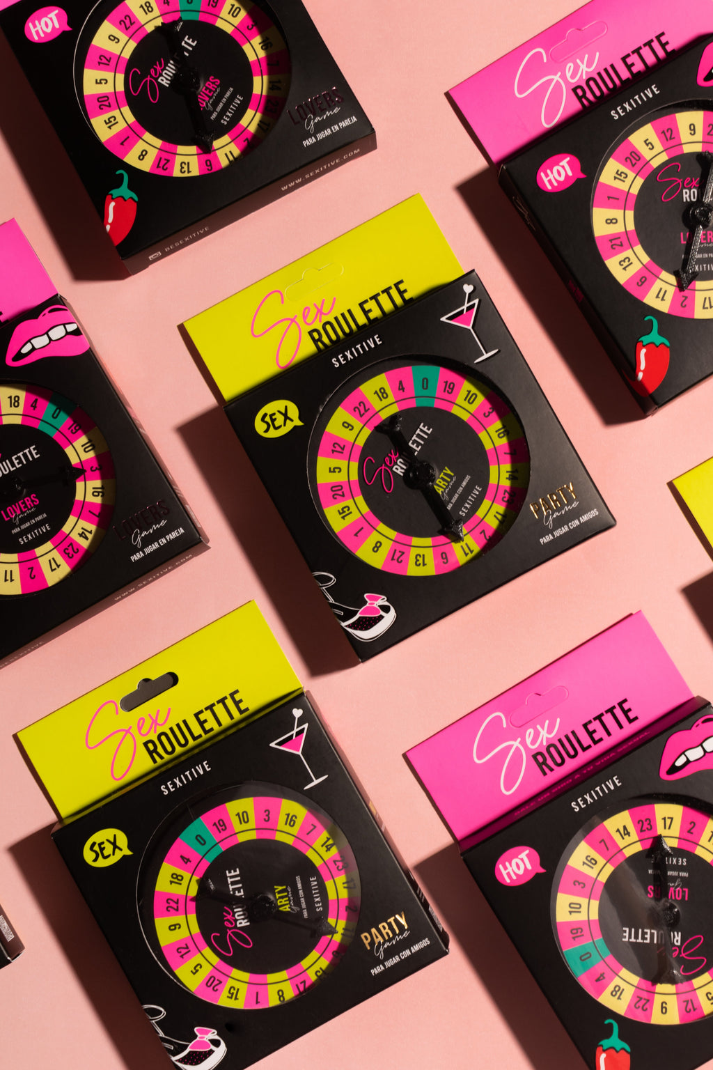Sexitive – Juegos de Ruleta Sexual 🎡 – Edición Fiesta y Amantes