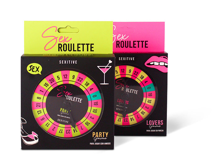 Sexitive – Juegos de Ruleta Sexual 🎡 – Edición Fiesta y Amantes