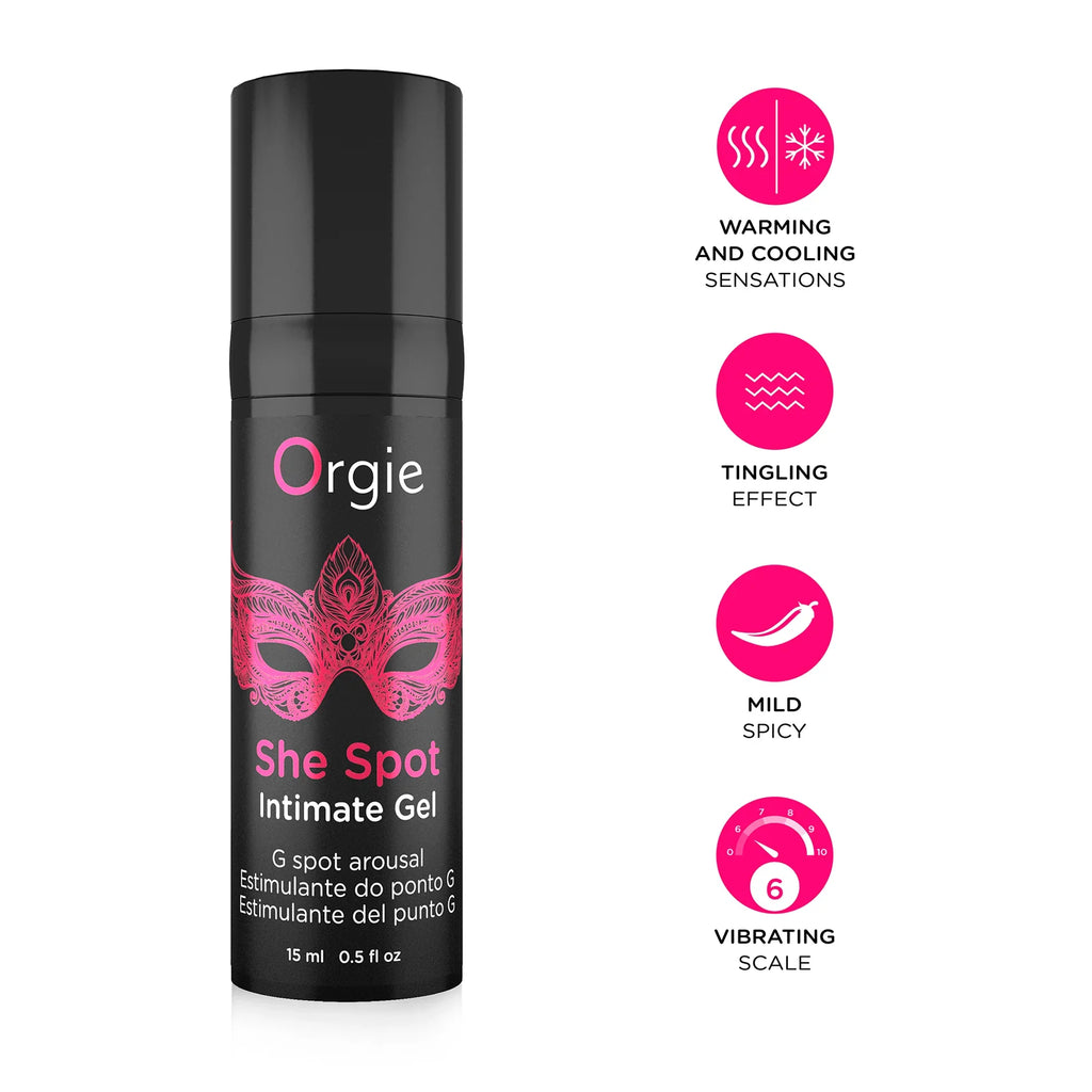 Orgie SHE SPOT – G-Spot Arousal Intimate Gel