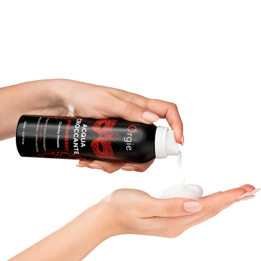 Orgie ACQUA CROCCANTE – Mousse efervescente para masaje corporal (4 aromas)
