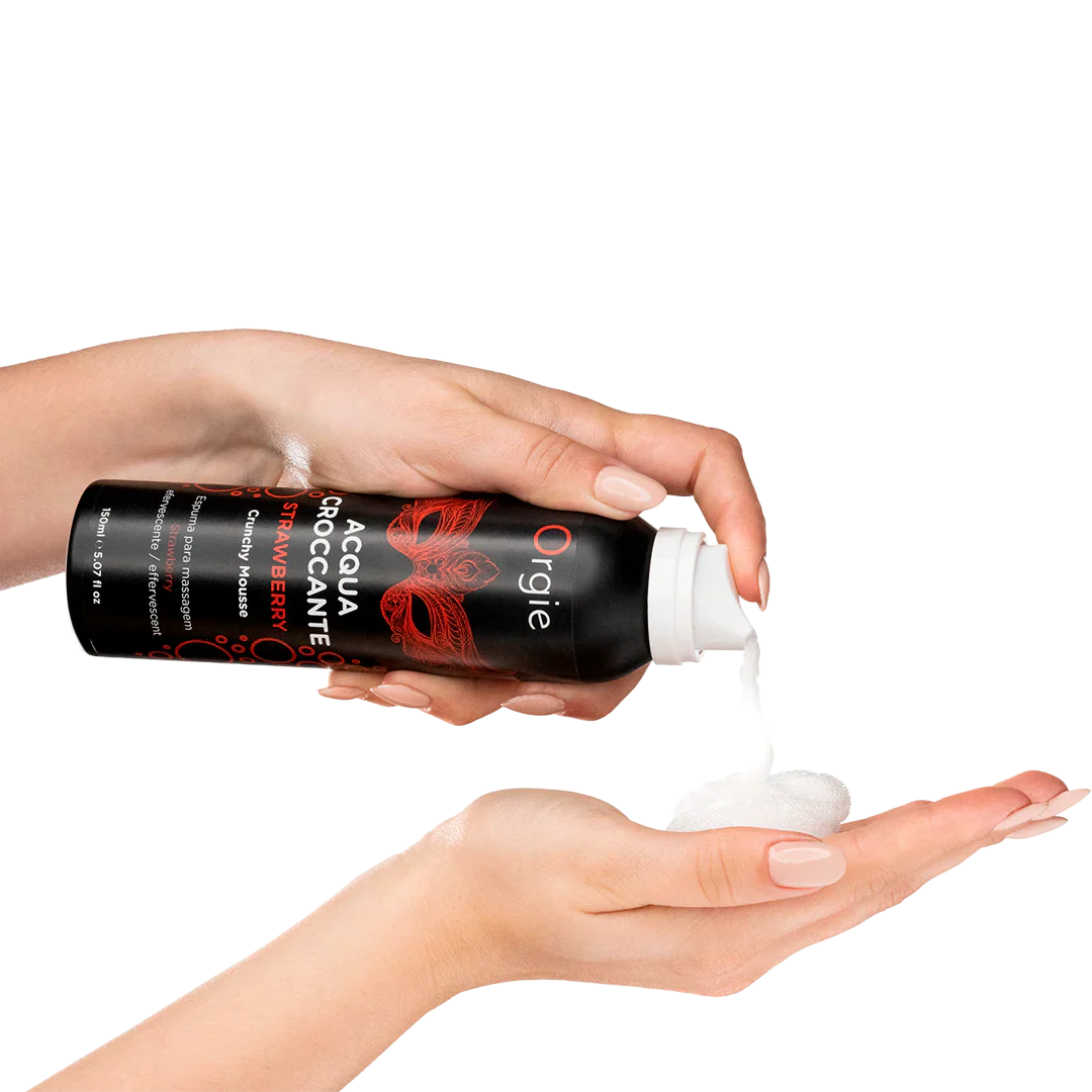 Orgie ACQUA CROCCANTE – Mousse efervescente para masaje corporal (4 aromas)