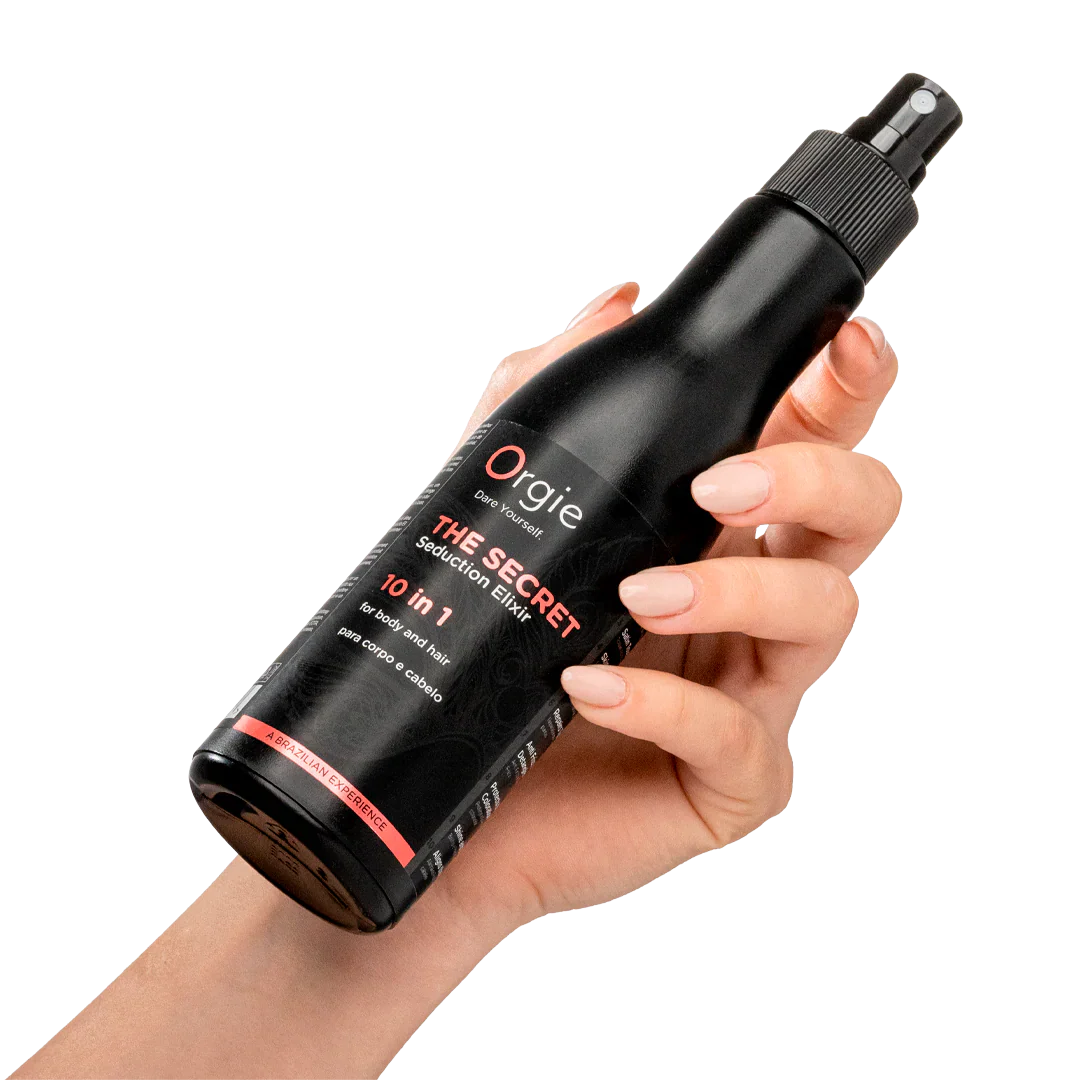 Orgie EL ELIXIR SECRETO DE SEDUCCIÓN 10 en 1 – Loción corporal y capilar con feromonas