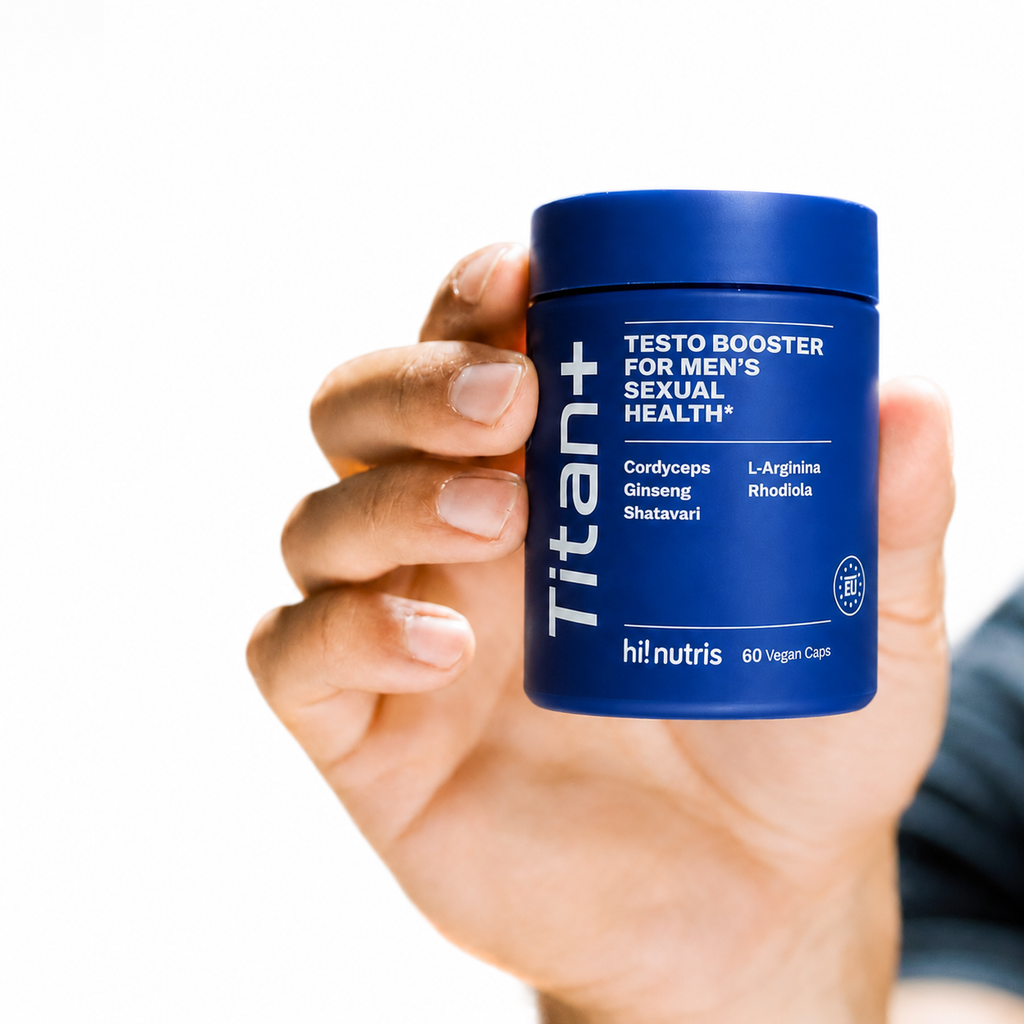 SEXITIVE | TITAN+ – Booster de Testo para la Salud Masculina – 60 Cápsulas Veganas