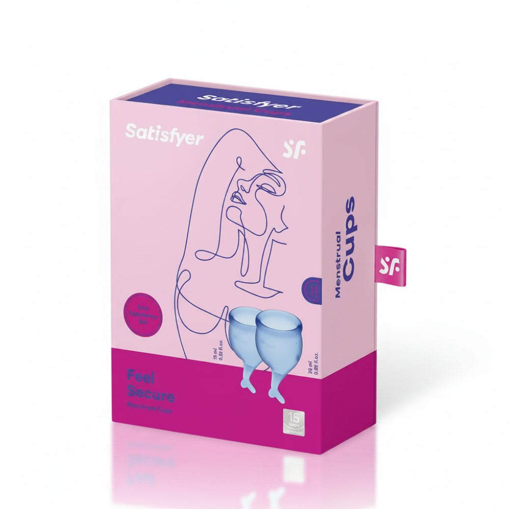 Satisfyer - Feel Secure Menstrual Cups 2 Cups (7 Colours)