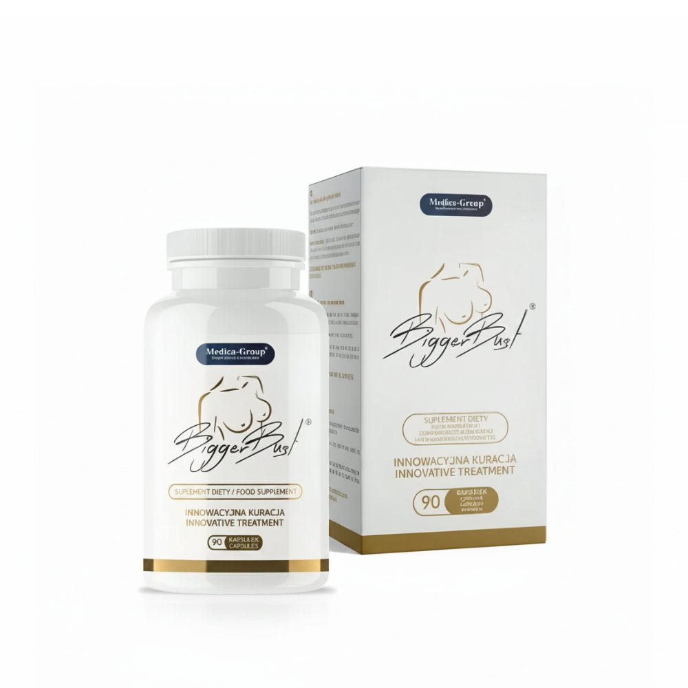MEDICA GROUP | BiggerBust Firming – Cápsulas Naturales para el Pecho 90 Caps