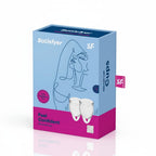 Satisfyer - Feel Confident Menstrual Cups 2 Cups (5 Colours)