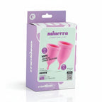 Copas menstruales Minerva S + L (con bolsita o con bolsita y limpiador de juguetes)