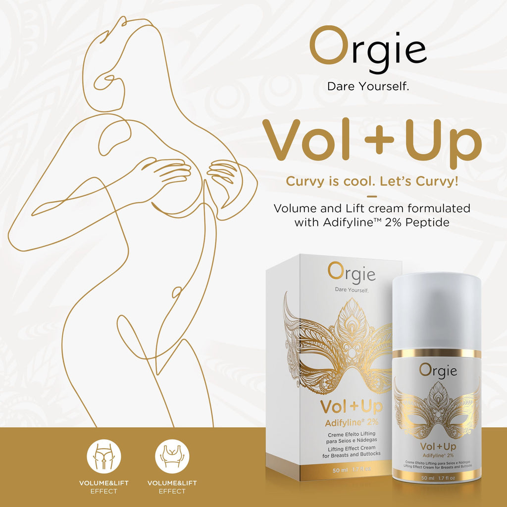 Crema efecto lifting ORGIE VOL+UP para senos y glúteos