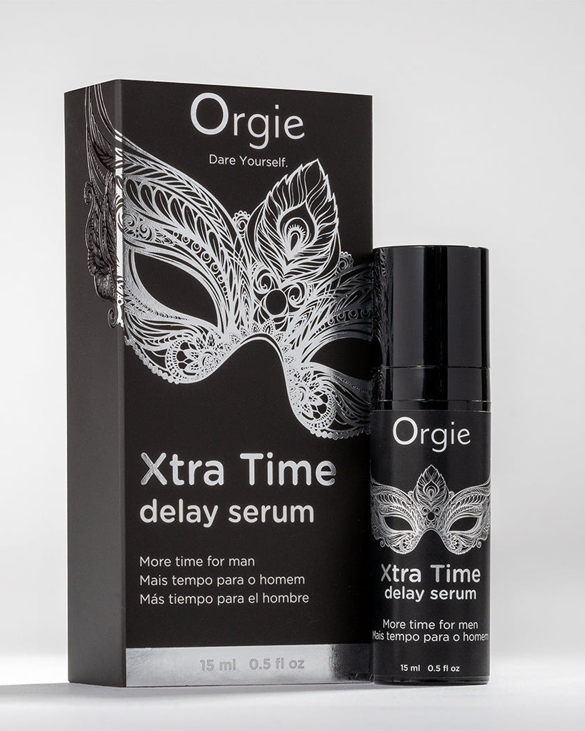 ORGIE | Xtra Time – Sérum Retardante para Hombres – Fórmula Silicona – 15 ml