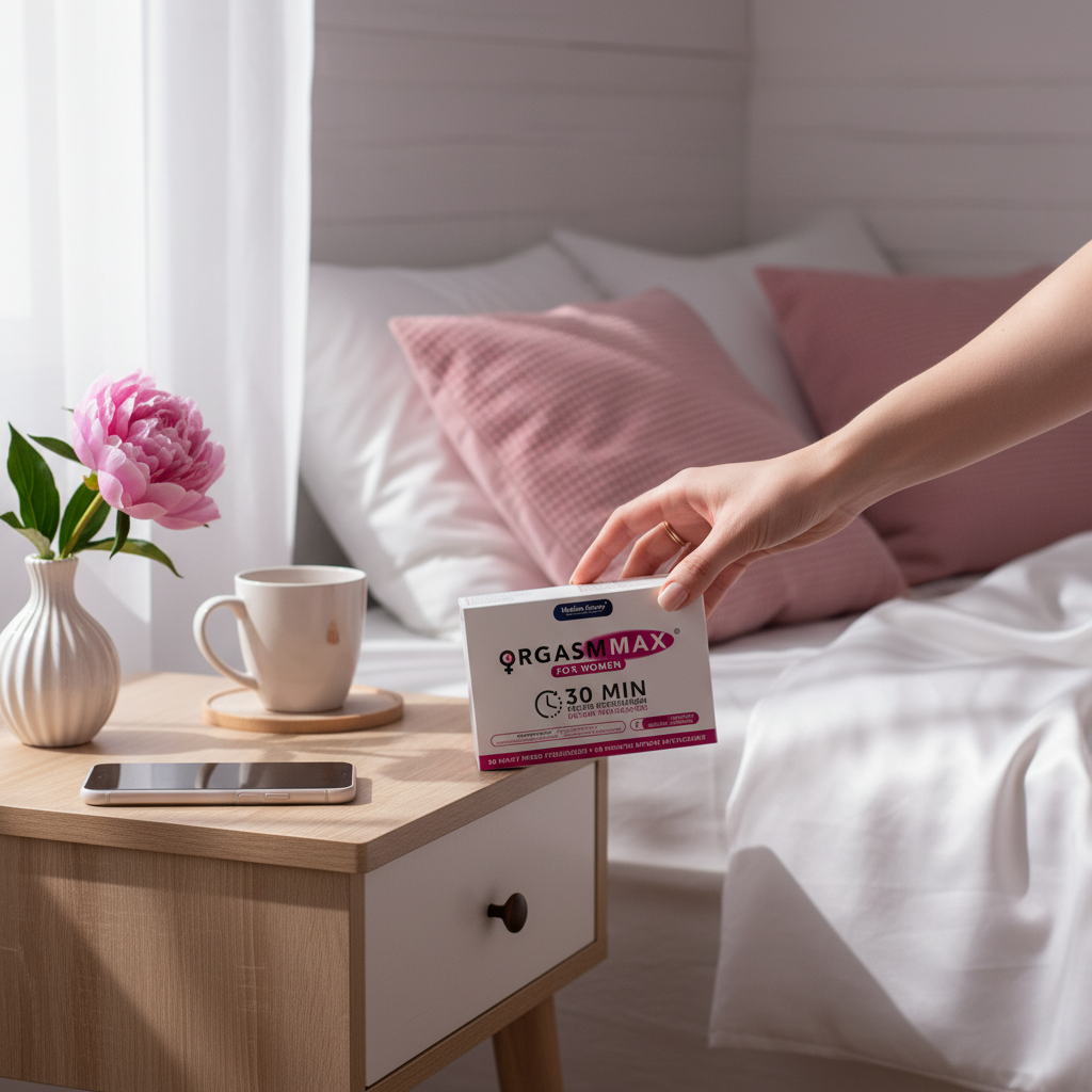 Medica Group Orgasm Max Cápsulas para Mujer – Vitalidad y Bienestar Íntimo – 2 cápsulas