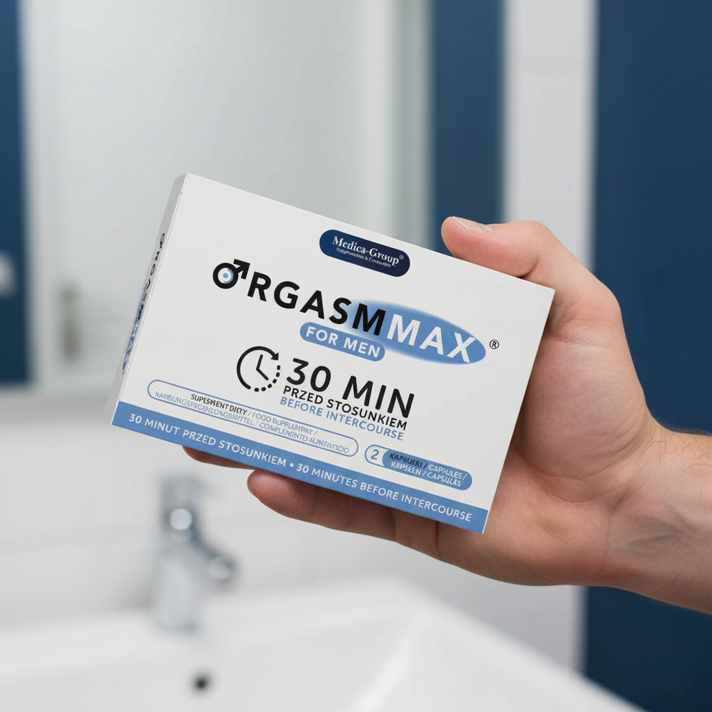 Medica Group Orgasm Max Cápsulas para Hombre – Vitalidad y Rendimiento – 2 cápsulas