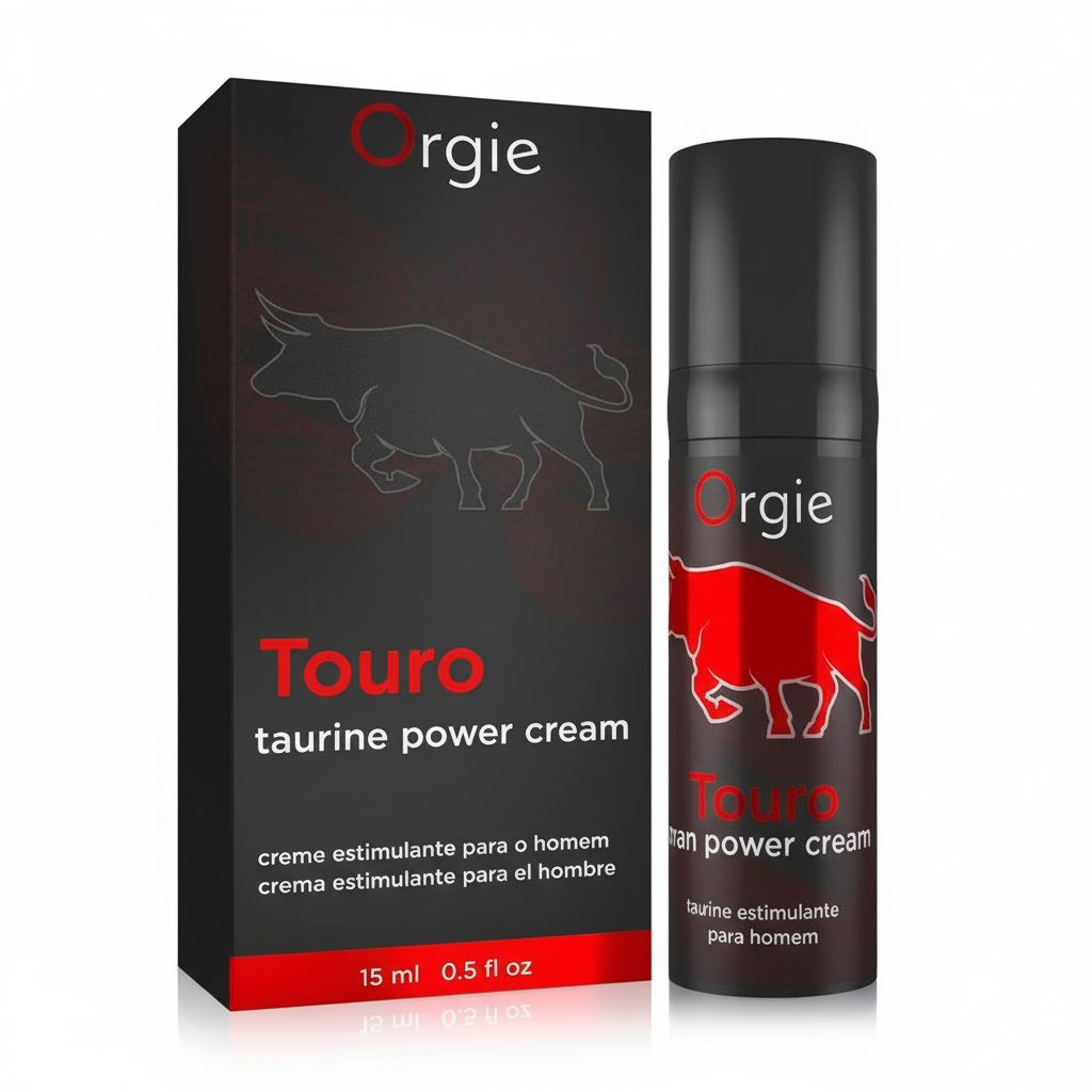 ORGIE | Touro – Crema de Rendimiento para Hombres – Original – 15 ml