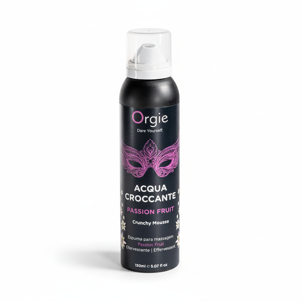 ORGIE | Acqua Croccante – Espuma de Masaje Corporal Efervescente – 4 Aromas