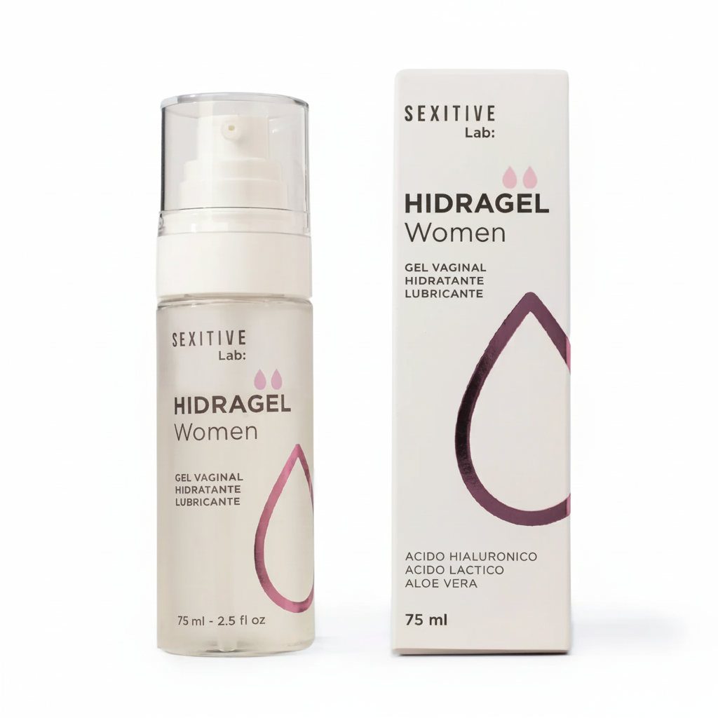 SEXITIVE | HIDRAGEL Women – Lubricante Íntimo Hidratante con Ácido Hialurónico 75 ml