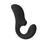 LELO ENIGMA™ MASAJEADOR DE DOBLE SUCCIÓN Y ESTIMULACIÓN – Placer dual profundo en negro/morado