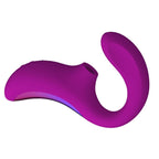 LELO ENIGMA™ MASAJEADOR DE DOBLE SUCCIÓN Y ESTIMULACIÓN – Placer dual profundo en negro/morado