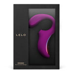 LELO ENIGMA™ MASAJEADOR DE DOBLE SUCCIÓN Y ESTIMULACIÓN – Placer dual profundo en negro/morado