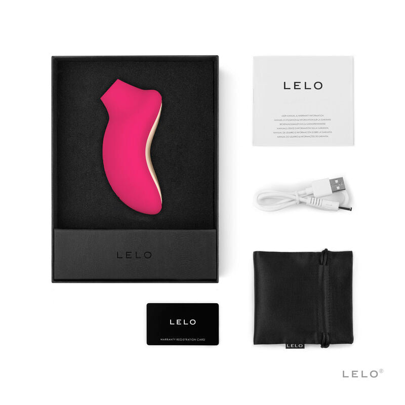 LELO – SONA™ 2 Clitoral Stimulator – Lilac, Fuchsia & Black