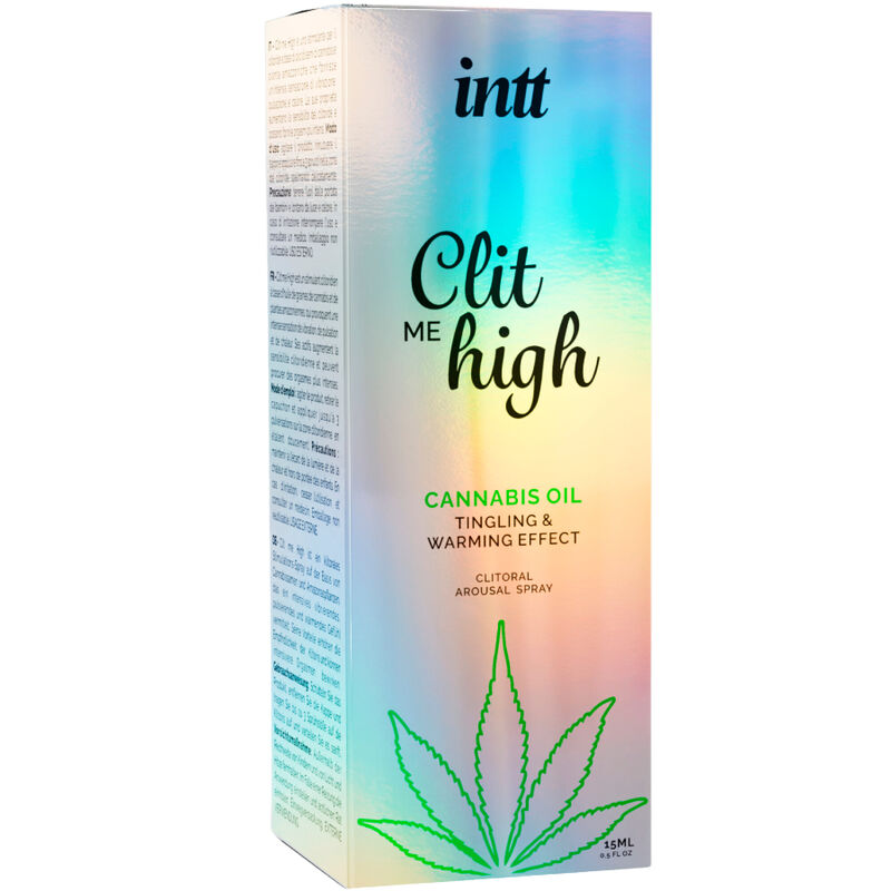 INTT | Clit Me High Aceite Estimulante de Cannabis para el Clítoris – 17 ml