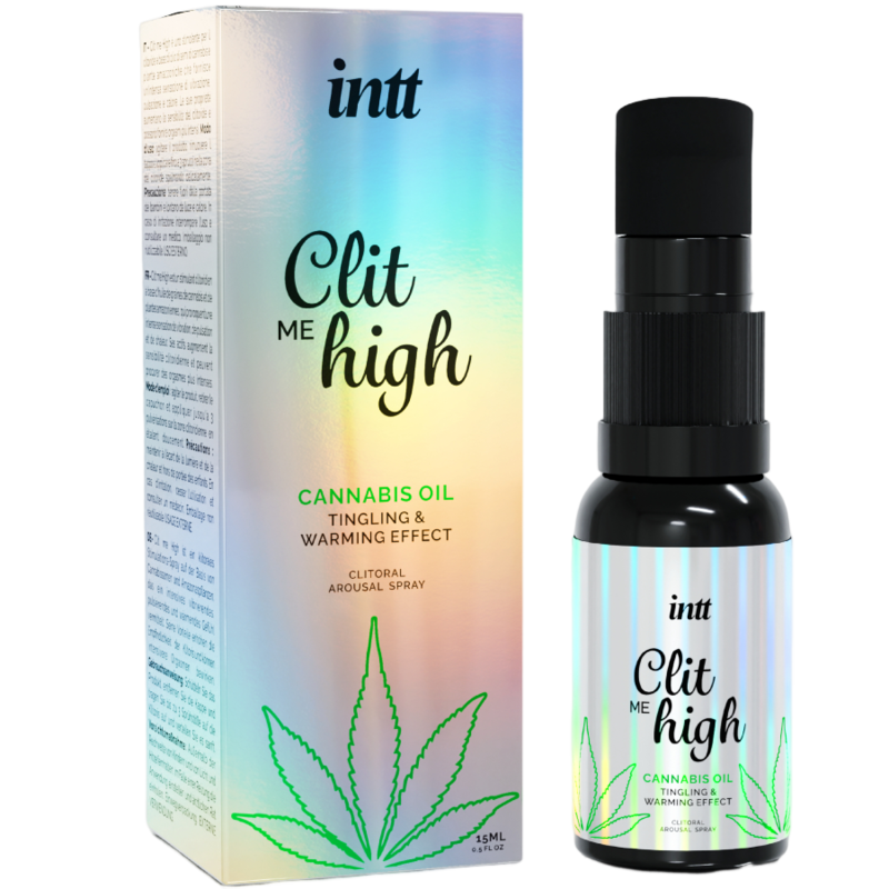 INTT | Clit Me High Aceite Estimulante de Cannabis para el Clítoris – 17 ml