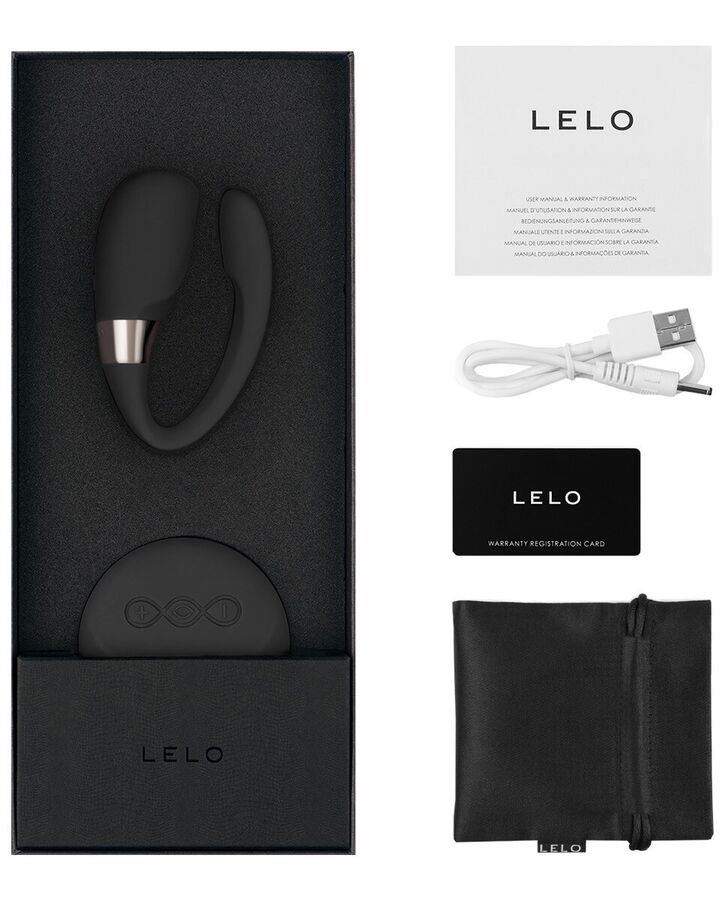 LELO – INSIGNIA TIANI™ 3 Masajeador para Parejas – Morado, Fucsia y Negro