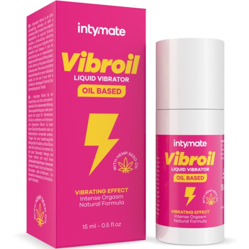 Intimateline Intymate | Vibración Líquida – Vibroil Aceite Íntimo con Efecto Vibrador 15 ml
