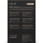 LELO – HUGO™ 2 Masajeador de próstata con control remoto – Verde y negro