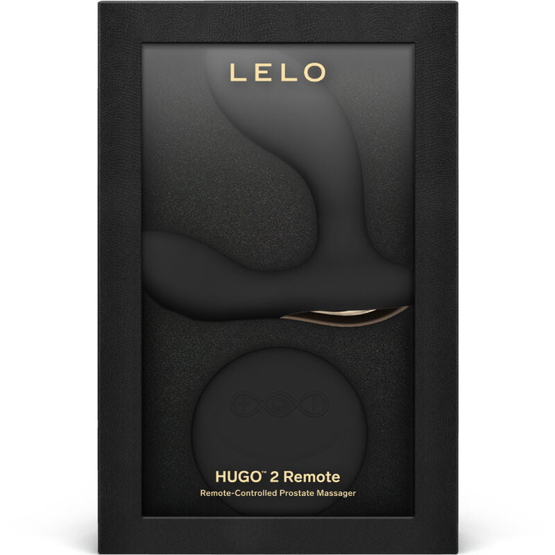 LELO – HUGO™ 2 Masajeador de próstata con control remoto – Verde y negro