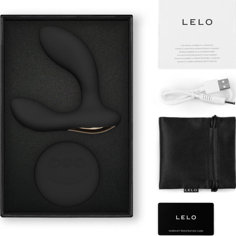 LELO – HUGO™ 2 Masajeador de próstata con control remoto – Verde y negro