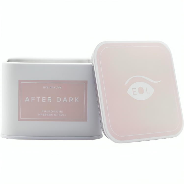 Eye of Love | Vela de Masaje de Feromonas 3 en 1 para Mujeres – After Dark – 150 ml