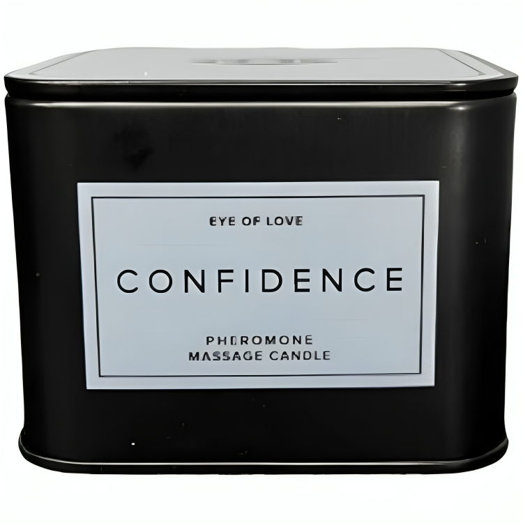 EYE OF LOVE Velas de masaje para hombres – Confidence & Romantic (150 ml)