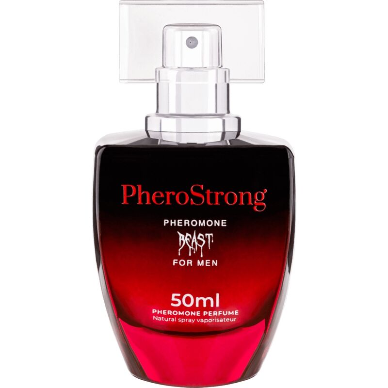 PHEROSTRONG Beast Perfume con Feromonas para Hombre – Eau de Toilette 50 ml