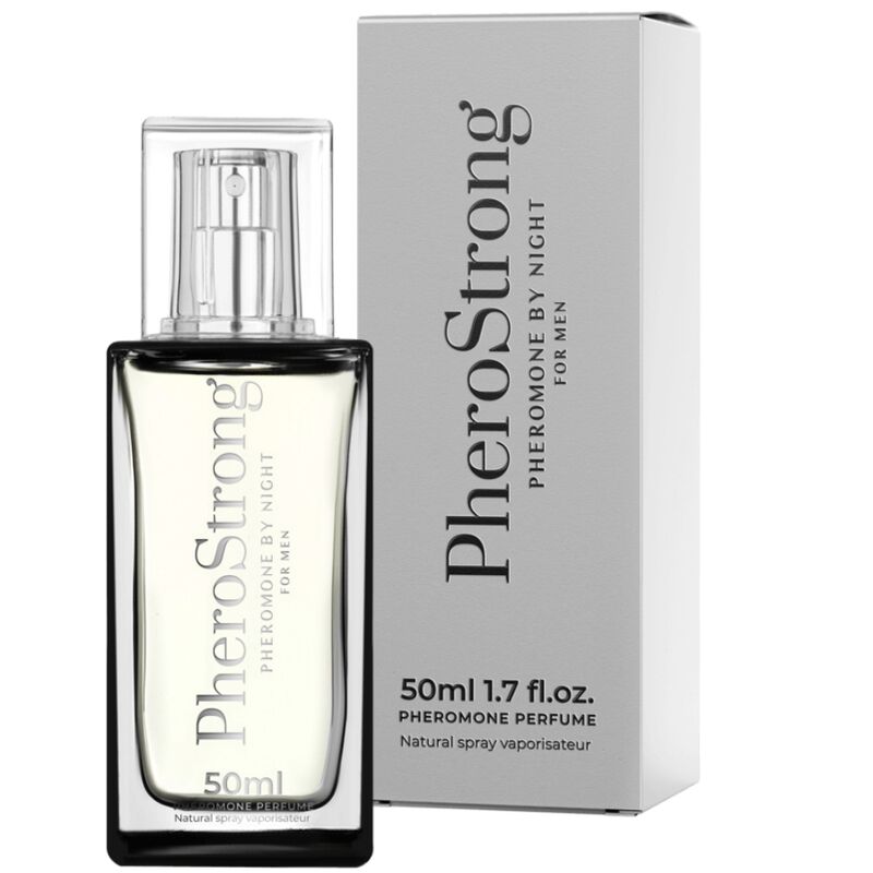 PHEROSTRONG Perfume con Feromonas By Night para Hombre – Eau de Toilette 50 ml