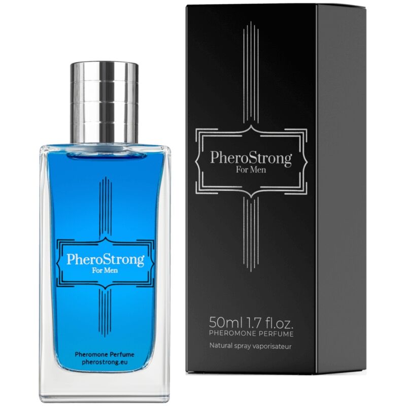 PHEROSTRONG Perfume con Feromonas para Hombre – Eau de Toilette 50 ml