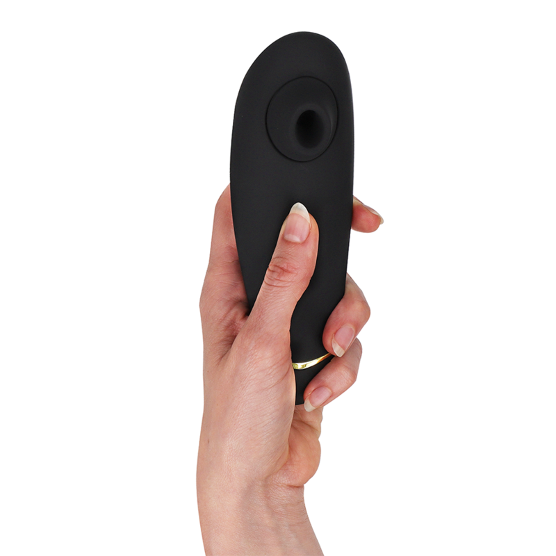 WOMANIZER | Premium 2 – Estimulador de clítoris con Pleasure Air y Autopilot – IPX7 sumergible – Negro / Gris cálido / Blueberry / Raspberry