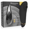 WOMANIZER | Premium 2 – Estimulador de clítoris con Pleasure Air y Autopilot – IPX7 sumergible – Negro / Gris cálido / Blueberry / Raspberry