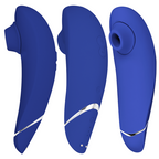 WOMANIZER | Premium 2 – Estimulador de clítoris con Pleasure Air y Autopilot – IPX7 sumergible – Negro / Gris cálido / Blueberry / Raspberry