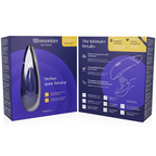 WOMANIZER | Premium 2 – Estimulador de clítoris con Pleasure Air y Autopilot – IPX7 sumergible – Negro / Gris cálido / Blueberry / Raspberry