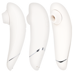 WOMANIZER | Premium 2 – Estimulador de clítoris con Pleasure Air y Autopilot – IPX7 sumergible – Negro / Gris cálido / Blueberry / Raspberry