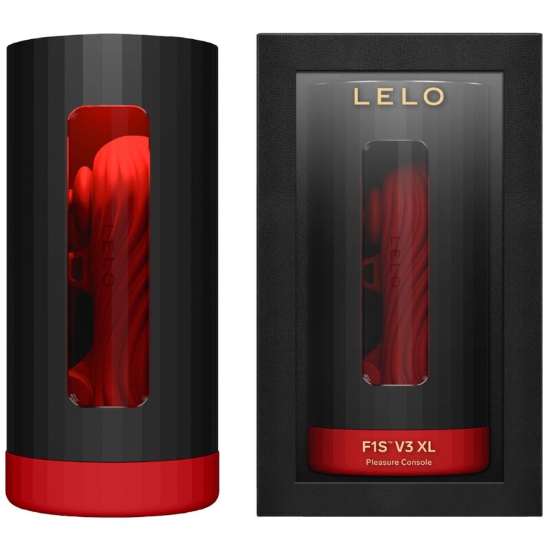 LELO – Masturbador masculino F1S™ V3 y F1S™ V3 XL – Rojo