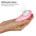 WOMANIZER | Liberty 2 – Compact Clitoral Stimulator with Pleasure Air – Magnetic Cap – Pink / Light Green / Blue