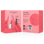 WOMANIZER | Liberty 2 – Compact Clitoral Stimulator with Pleasure Air – Magnetic Cap – Pink / Light Green / Blue